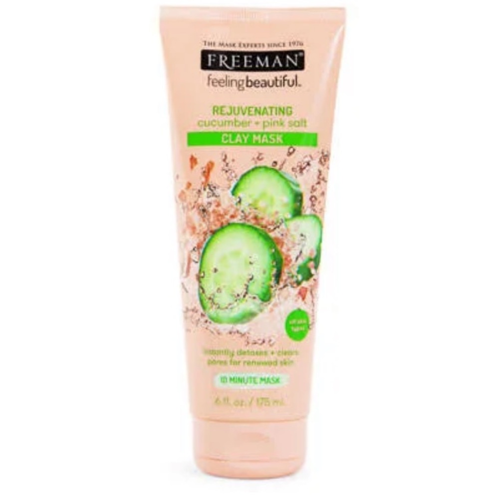 Freeman Rejuvenating Cucumber & Pink Salt Clay Mask